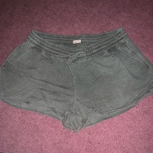 Hollister Army Green Shorts